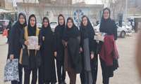 حضور بانوان دانشکده بهداشت در مراسم ولادت حضرت فاطمه (س) و روز زن