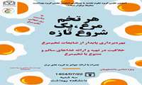 جشنواره هر تخم مرغ یک شروع تازه 