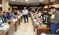 بازدید دانشجویان مهندسی بهداشت حرفه ای 91 از شرکت تعاونی آجر ماشینی بجنورد