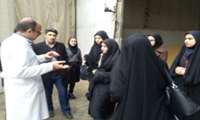 بازدید دانشجویان مهندسی بهداشت حرفه ای از شرکت بهدانه